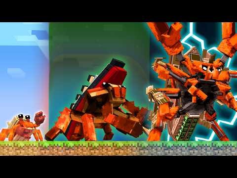 Upgrading CRABTANIC Into a GOD in Minecraft