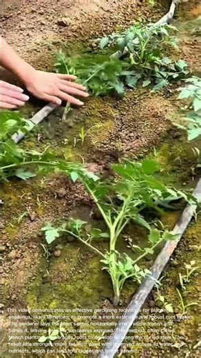 Creative Planting Hack for Stronger, Healthier Tomato Plants