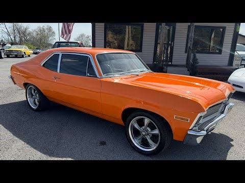 1972 Chevrolet Nova $26,900 MAPLE MOTORS TEST DRIVE #3454