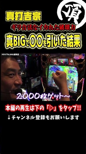 真BIG BONUSで◯◯を引いた結果【L真打吉宗】