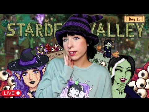 Starting Year 2! Modded WITCHCORE Stardew Valley - Day 15🔮