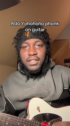 Ado Yohohoho Phonk on Guitar - Cover Guitar Version