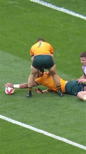 Textbook teamwork from Australia 🤝 #Rugby #HSBCSVNS #Shorts