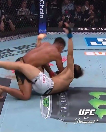 THE POWER OF VAN 💪 #ufc328