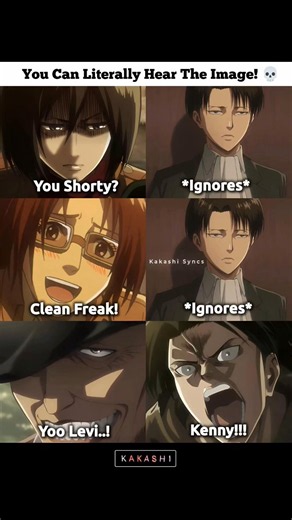 Levi & His Uncle Kenny! 😭🥀 | #LeviAckerman #AttackOnTitan #AOT #Mikasa #KennyAckerman