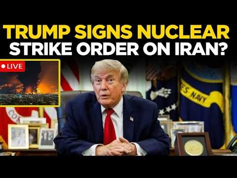 Trump Speech LIVE: 'Trump's Nuclear Strike Order on Iran?' Trump’s Latest Warning LIVE | Trump News