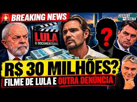 Banco Master: R$ 30 milhões para filme de Lula e denúncia contra Flávio Bolsonaro!