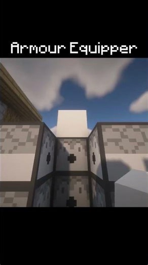 Armor Equipper in minecraft? #minecraft # tutorial