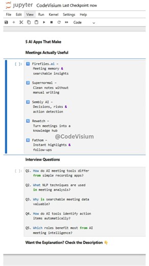 5 AI Apps That Make Meetings Actually Useful | #AI #Productivity #WorkTools