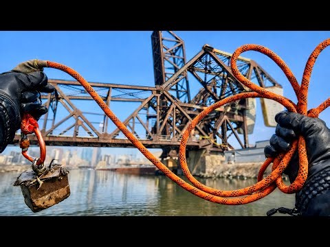 Magnet Fishing This Chicago Bridge left Us Speechless!!