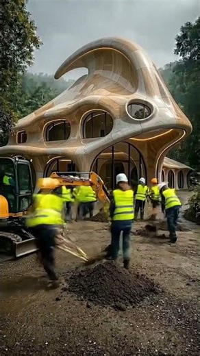 Building an Invisible Luxury Villa Inside a Giant Water Bubble!😱 #shorts #trending #home #satisfying