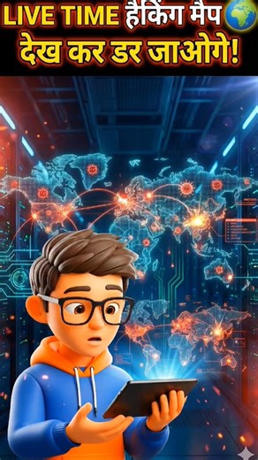 Internet Par "War" Chal Rahi Hai! 😱 Live Cyber Attacks #shorts #youtubeshorts #trending