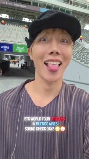 J-Hope sound check: BTS Arirang World Tour in Buenos Aires | GMA News