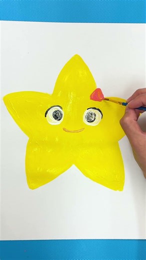 How to Paint Twinkle Twinkle Little Star 🌟 #diy #creative #painting