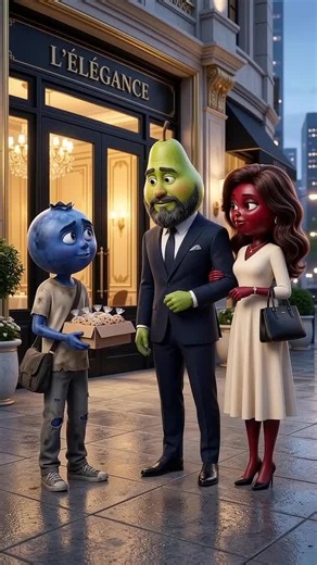 Do you think he would pass the test ? #sadstory #emotionalstory #fruit #animation #plottwist