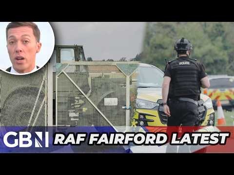 RAF Fairford LATEST: Hero farmer FOILS ‘terror plot’ as police investigate potential Iran links
