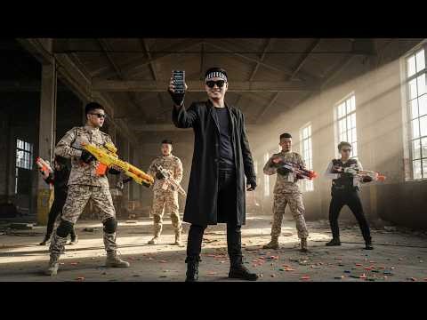 Nerf Gun War : SWAT Raids Criminal Group's Fiery Hideout With Epic Nerf Guns