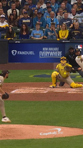Brewers' Jackson Chourio hits two-run home run, tying game vs Padres