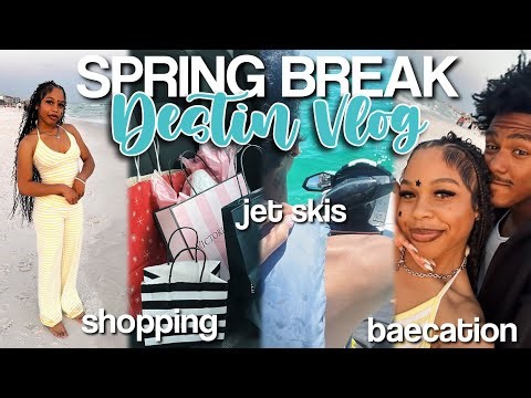 SPRING BREAK VLOG ✰ | baecation, jet skis, road trip, shopping, etc!