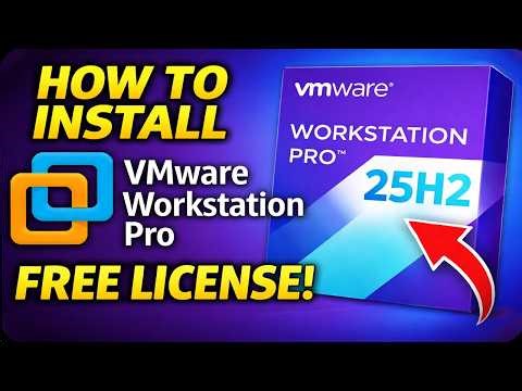 How to Download & Install VMware Workstation Pro 25h2 on Windows 10/11 Step-by-Step Guide (2026)