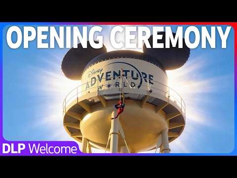 Opening Ceremony of Disney Adventure World [4K POV] Disneyland Paris