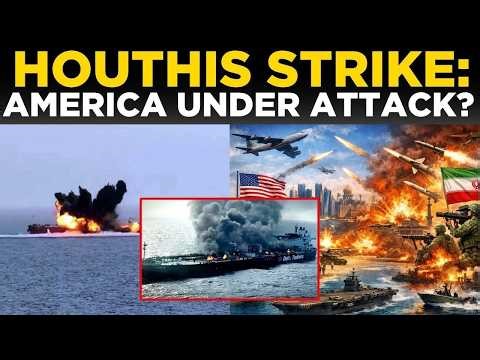 Live: US WARSHIPS HIT? Houthi Barrage ROCKS Red Sea – Did America Just Get DRAGGED into WAR?