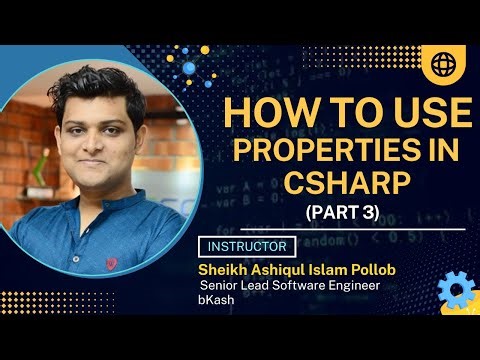 Class 18: Learn How to Use Read Only Properties in C# (Part 3) | C# Free Course Bangla