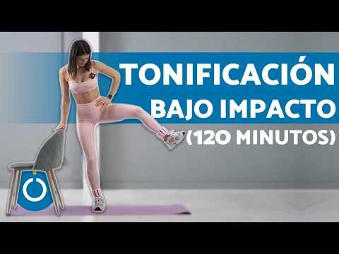 Rutina BAJO IMPACTO en CASA (Brazos, Glúteos, Piernas y Abdomen) 🔝 Rutina Tonificación Sin Saltos
