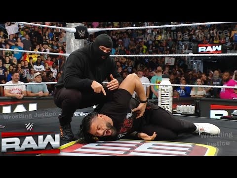 WWE 20 February 2026 Masked Man Brutal Attack Roman Reigns WWE Raw 2026 Highlights Mystery Attacker