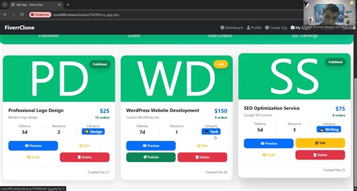 🚀 Main Kya Services Provide Karta Hoon: ✅ Custom coding tasks ✅ Web development (Frontend & Backend) ✅ Bug fixing & error solving ✅ Small to large programming projects ✅ Clean, optimized & reusable code ✅ Project documentation & guidance 🧠 Kyun Mujhe Choose Karein? ✔ 100% client satisfaction ✔ Fast delivery & clear communication ✔ Beginner-friendly professional support ✔ Affordable pricing on Fiverr 🛠 Technologies (Example): HTML, CSS, JavaScript Python / Java / C React / Node.js APIs & Datab