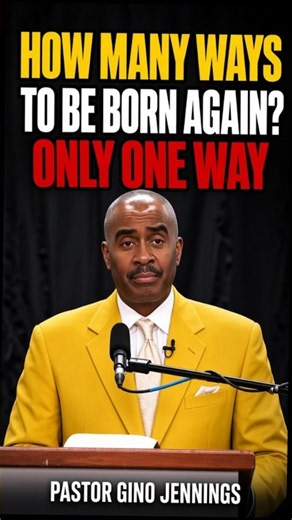 Only ONE Way to Be Born Again | Pastor Gino Jennings