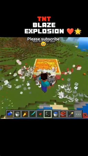 💥 Minecraft TNT Blade Explosion Build | Easy TNT Trap & Defense Tutorial 🔥 #minecraftyoutube