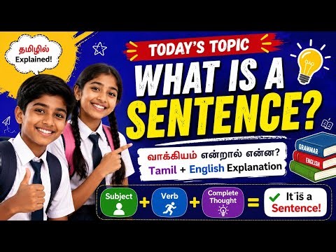 What is a Sentence? | Basic English Grammar for Beginners