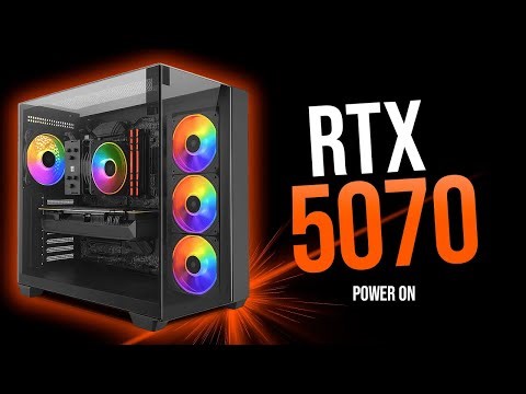 Powering on the Fierce Accelerator Gaming PC | RTX 5070 and Ryzen 7 7700