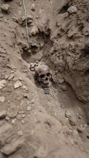 This Skull Was Buried With a Device That Emits Radiation