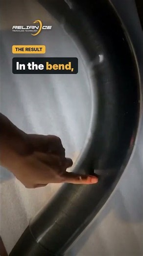 DN100 Pipe with a 90° Bend: Point Repair with a DN50–100 Repair Packer