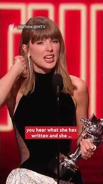 Taylor Swift pays tribute to Dolly Parton at MTV Awards