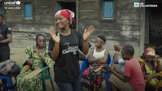 Inside the UNV × UNICEF Youth Champions Initiative: How 68 UN Volunteers shape solutions in the DRC | Sophie Chavanel