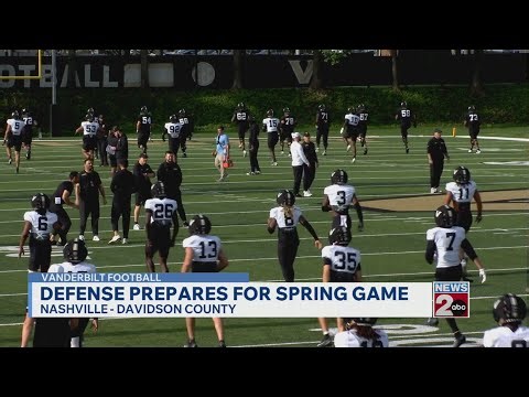 Vanderbilt defense prepares for spring game