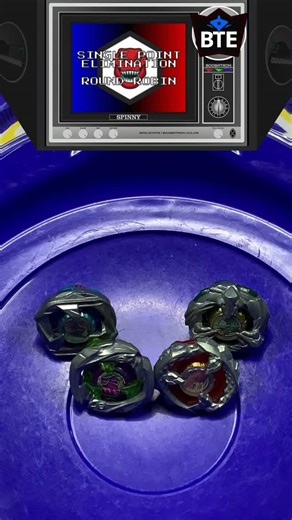 Battle Top Entertainment on Instagram: "Dinamos | Beyblade X Round Robin BTE BOOBA Underground: where conventional rules are out the window for more exhibition and fun! A single point elimination round robin tournament featuring Beat Tyranno 4-70Q, SamuraiCalibur 6-70M, SamuraiSaber 2-70L, and TriceraPress M-85BS from the Dinamos of BTE BOOBA Classic fame; battling it out in the Hasbro Drop Attack Beyblade X Beystadium! ✅ Follow to catch everything Battle Top Entertainment!"