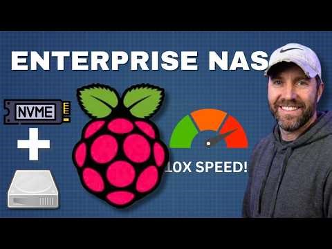 The Secret to a 10X Faster Raspberry Pi NAS (new 2026 method)