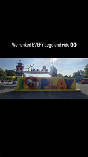 We ranked EVERY ride at Legoland Windsor 🎢👑