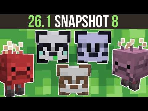 The Last New Features | 26.1 Snapshot 8