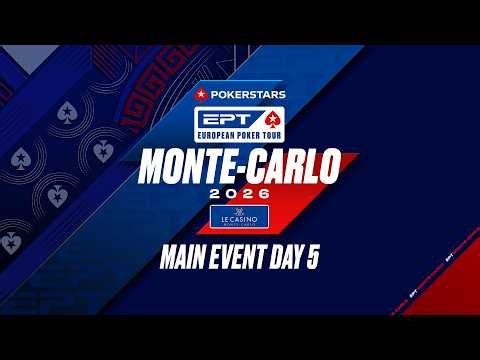 €5K MAIN EVENT – DAY 5 | EPT Monte-Carlo