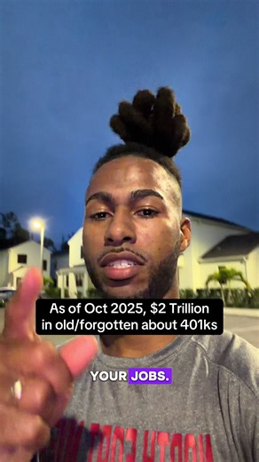 $2 Trillion left in old 401Ks that were forgotten about when you left your job. Consider rolling those into a fixed indexed annuity to protect your retirement when the market has a negative year. Comment “Annuity” to learn more. #retirementplanning #fixedindexedannuites #fyp #protection