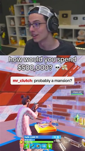 How I Would Spend $500,000 😭 #fortnite #halobt