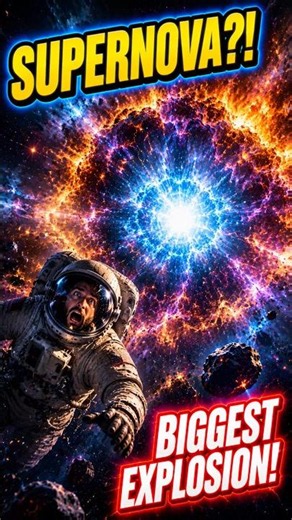 What Is a Supernova? 💥 The Most Powerful Explosion in the Universe! 😱 #supernova #nasa #science
