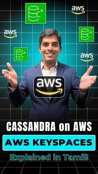 Amazon Keyspaces Tamil | NoSQL Database for Cloud Developers | Red9SysTech #aws #tech