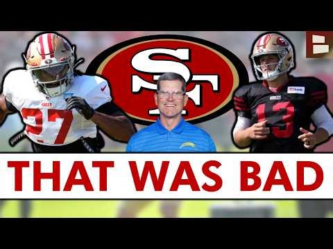 🚨BAD DAY OF PRACTICE! 49ers Get Crushed By Chargers In Joint Practice | 49ers News