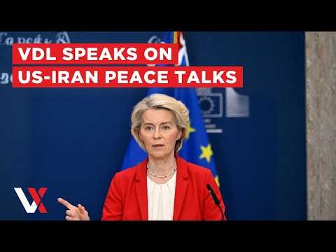 LIVE | VDL Addresses European Parliament On Middle East Crisis & US- Iran Truce Talks | VERTEX